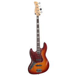 Marcus Miller V7 Alder-4 LH TS RN  Tobacco Sunburst  - guitare basse gaucher