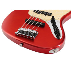 Marcus Miller V7 Alder-5 BMR 2.0 Bright Metallic Red  - guitare basse 5 cordes