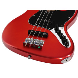 Marcus Miller V7 Vintage Alder-4 FL BMR 2.0 Bright Metallic Red Fretless - guitare basse