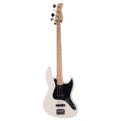 Marcus Miller V7 Vintage Alder-4 FL AWH 2.0 Antique White Fretless - guitare basse