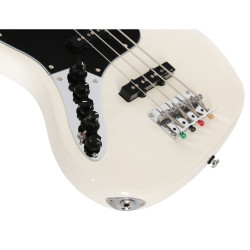 Marcus Miller V7 Vintage Alder-4 LH AWH 2.0 Antique White  - guitare basse gaucher