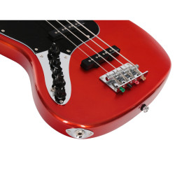 Marcus Miller V7 Vintage Alder-4 LH BMR 2.0 Bright Metallic Red  - guitare basse gaucher