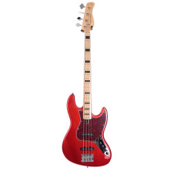 Marcus Miller V7 Vintage Swamp Ash-4 BMR MN 2.0 Bright Metallic Red - guitare basse