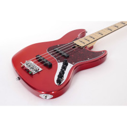 Marcus Miller V7 Vintage Swamp Ash-4 BMR MN 2.0 Bright Metallic Red - guitare basse