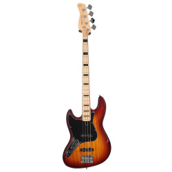 Marcus Miller V7 Vintage Swamp Ash-4 LH TS 2.0 Tobacco Sunburst  - guitare basse gaucher