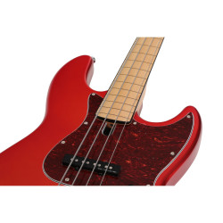 Marcus Miller V7 Vintage Swamp Ash-4 FL BMR 2.0 Bright Metallic Red Fretless - guitare basse