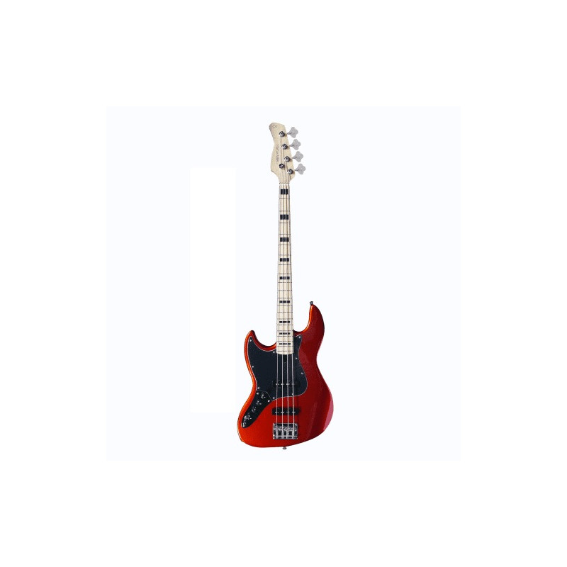 Marcus Miller V7 Vintage Swamp Ash-4 LH BMR 2.0 Bright Metallic Red  - guitare basse gaucher