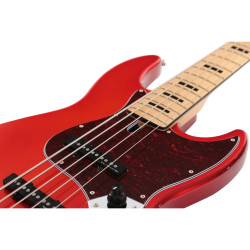 Marcus Miller V7 Vintage Swamp Ash-5 BMR MN Bright Metallic Red - guitare basse 5 cordes