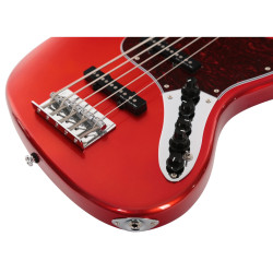 Marcus Miller V7 Vintage Swamp Ash-5 BMR MN Bright Metallic Red - guitare basse 5 cordes