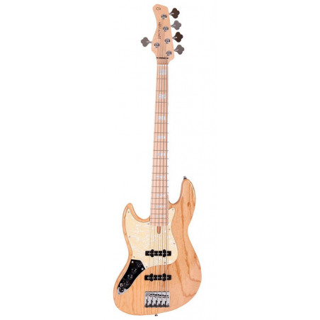 Marcus Miller V7 Vintage Swamp Ash-5 LH NT 2.0 Natural  - guitare basse gaucher