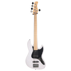 Marcus Miller V7 Vintage Swamp Ash-5 FL WB 2.0 White Blond Fretless - guitare basse 5 cordes