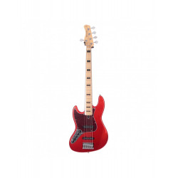 Marcus Miller V7 Vintage Swamp Ash-5 LH BMR 2.0 Bright Metallic Red  - guitare basse gaucher