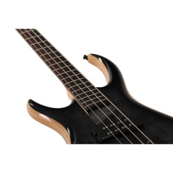 Marcus Miller M7 Swamp Ash-4 LH TBK 2.0 Transparent Black  - guitare basse gaucher