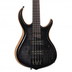 Marcus Miller M7 Swamp Ash-4 TBK RN 2.0 Transparent Black - guitare basse