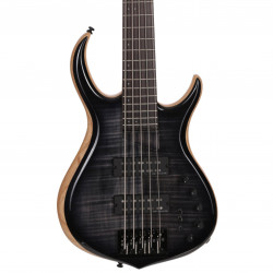 Marcus Miller M7 Swamp Ash-5 TBK RN 2.0 Transparent Black - guitare basse 5 cordes