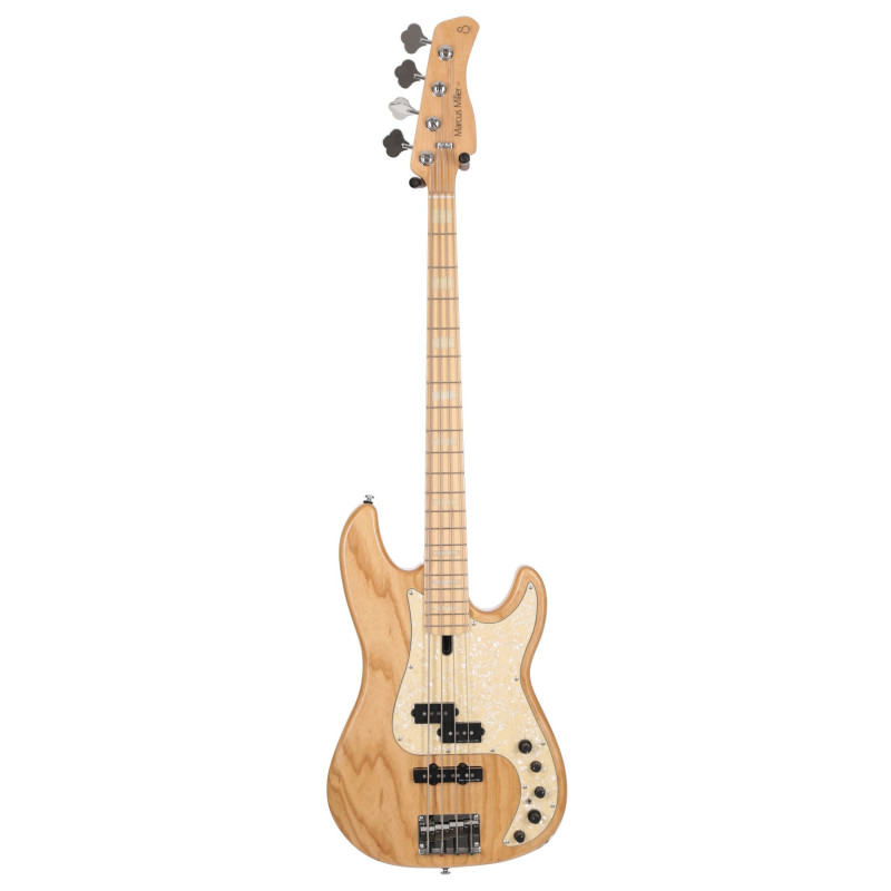 Marcus Miller P7 Swamp Ash-4 NT MN 2.0 Natural - guitare basse