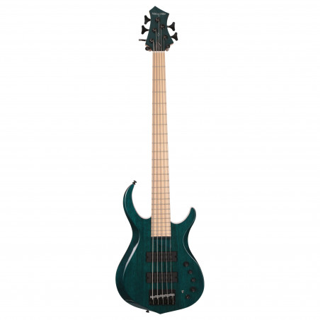 Marcus Miller M2-5 TBL MN 2.0 Transparent Blue  - guitare basse 5 cordes