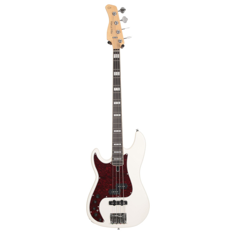 Marcus Miller P7 Alder-4 LH AWH RN 2.0 Antique White  - guitare basse gaucher