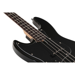 Marcus Miller V3-4 LH BK RN Black  - guitare basse gaucher