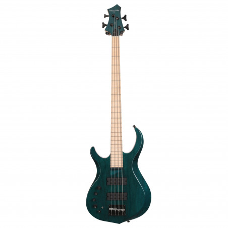 Marcus Miller M2-4 LH TBL MN 2.0 Transparent Blue  - guitare basse gaucher