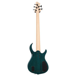 Marcus Miller M2-5 LH TBL MN Transparent Blue  - guitare basse gaucher