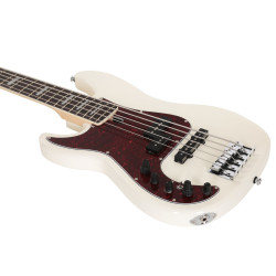Marcus Miller P7 ALDER-5 AWH LH 2.0 Antique White  - guitare basse gaucher