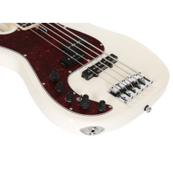 Marcus Miller P7 ALDER-5 AWH LH 2.0 Antique White  - guitare basse gaucher