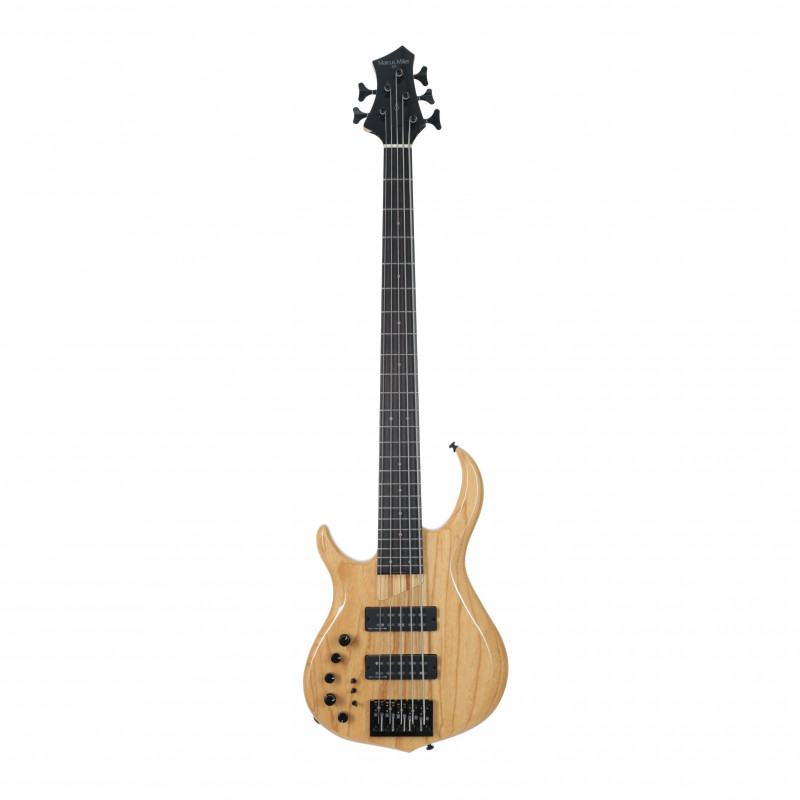 Marcus Miller M5 Swamp Ash-5 NT LH 2.0 - guitare basse 5 cordes gaucher
