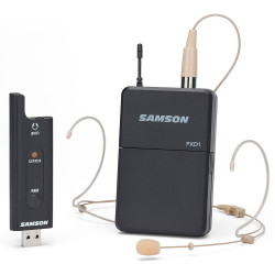 Samson XPD2 Headset - Système micro-casque sans fil USB 2.4Ghz