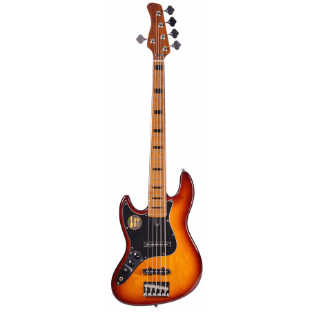 Marcus Miller V5 ALDER-5 TS LH 2.0 - guitare basse 5 cordes gaucher