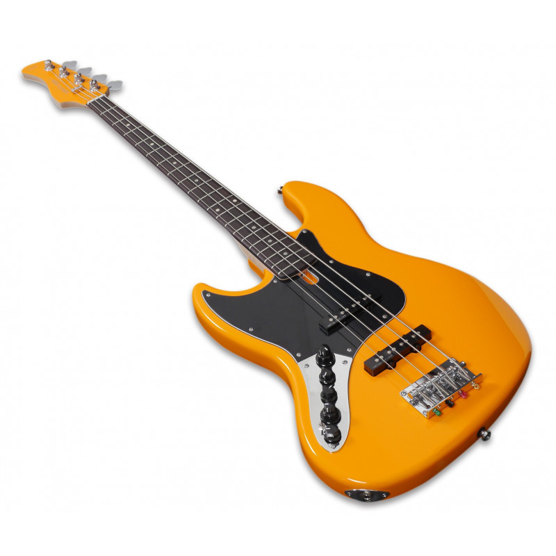 Marcus Miller V3 Alder-4 Orange LH - guitare basse gaucher