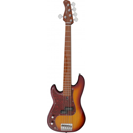 Marcus Miller P5 Alder-5 LH TS - guitare basse 5 cordes gaucher