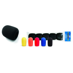 Samson WS5E - Bonnettes pour micro-casque - 5 picèces - couleurs panachées