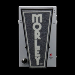 Morley 20/20 WAH BOOST - Pédale Wah Wah avec booster - grise