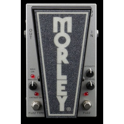 Morley 20/20 POWER FUZZ WAH - Pédale Wah Fuzz - grise