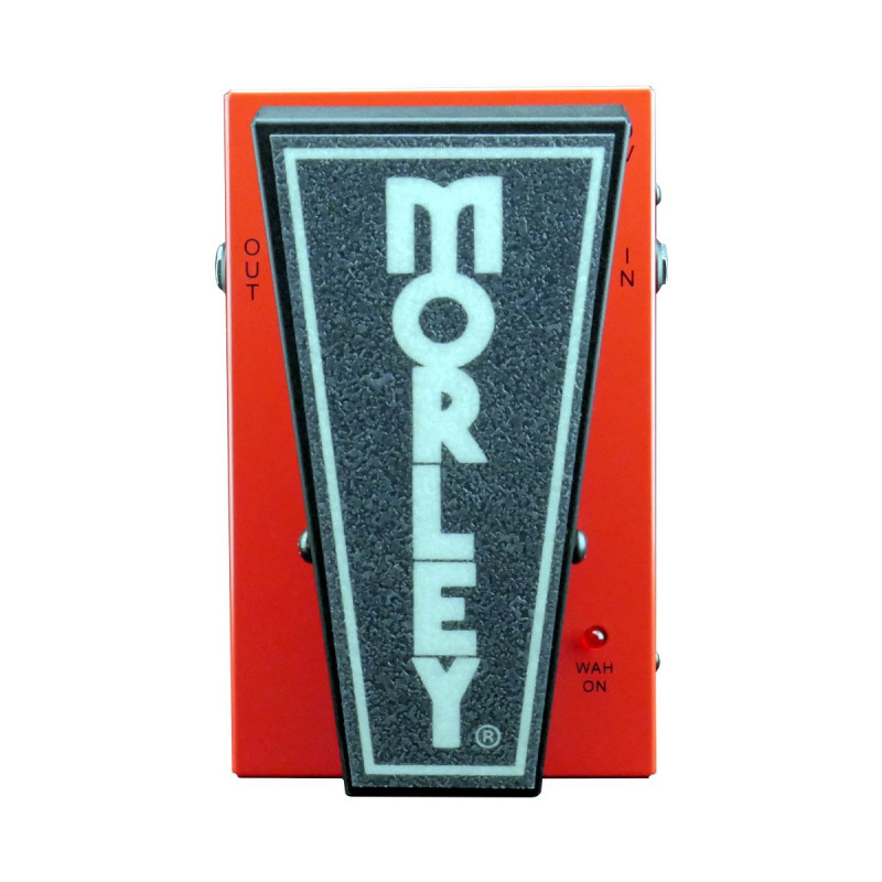 Morley 20/20 LEAD WAH - Pédale Wah Wah avec booster - rouge