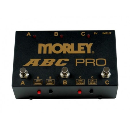 Morley ABC PRO SELECTOR - Pédale de routing - noire
