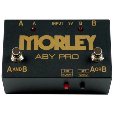 Morley ABY PRO SELECTOR - Pédale de routing - noire