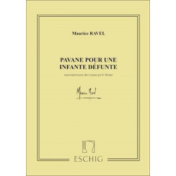 Pavane Pour Une Infante Defunte -G.Drouet - Alto-Piano