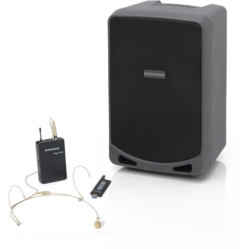 Samson Expedition XP106wDE - Sonorisation portable - 100W – Bluetooth  (+ micro sans fil USB STAGE XPD1)