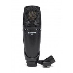 Samson CL8a - Microphone à condensateur cardioïde, omni et figure en 8 - noire