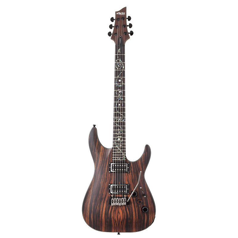 Schecter C-1 EXOTIC EBONY - Guitare électrique