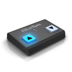 IK Multimedia iRig BlueTurn - Pédalier tourne page bluetooth - iPhone, iPad, Mac et Android