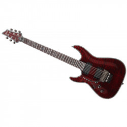 Schecter HELLRAISER C-1 FR L  Floyd Rose - Guitare électrique gaucher - Black Cherry