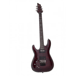 Schecter HELLRAISER C-1 FR Sustainiac Floyd Rose L - Guitare électrique gaucher - Black Cherry