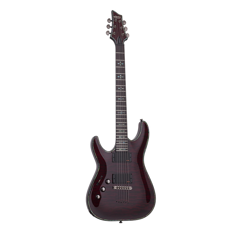 Schecter HELLRAISER C-1 L - Guitare électrique gaucher - Black Cherry