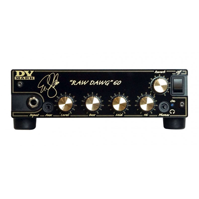 DV Mark DV RAW DAWG 60 - tête d'ampli guitare signature ERIC GALES - 60 W