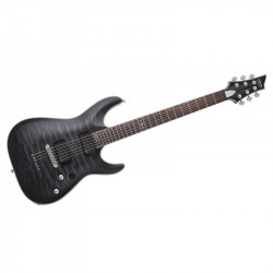 Schecter C-1 PLATINUM - Guitare électrique - See Thru Black Satin