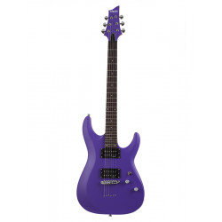 Schecter C-6 DELUXE - Guitare électrique - Satin Dark Purple