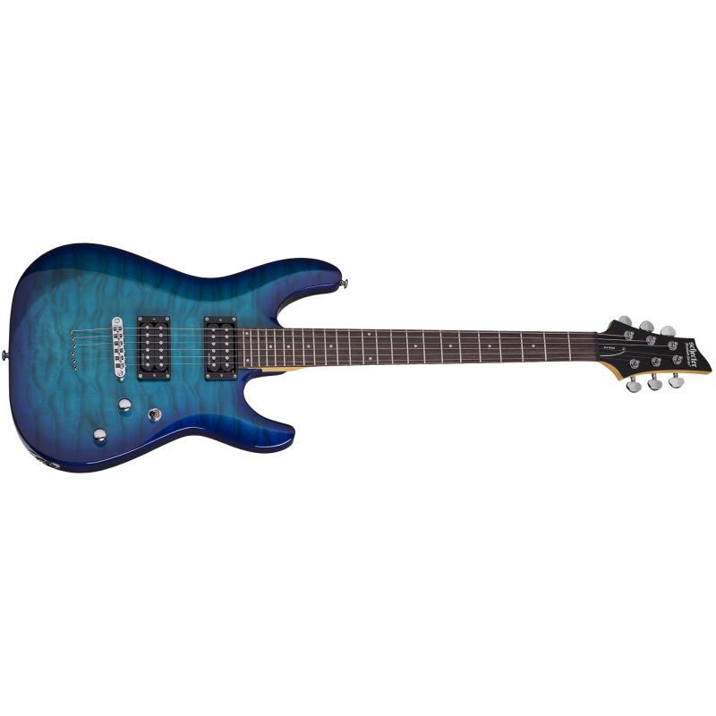 Schecter C-6 PLUS - Guitare électrique - Ocean Burst Blue